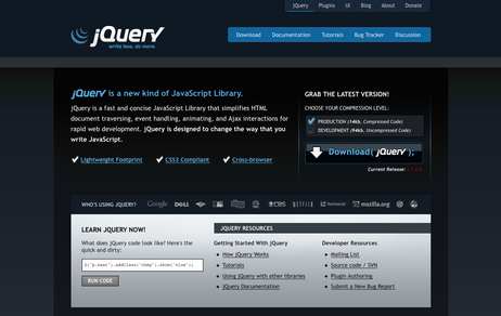 jQuery Homepage
