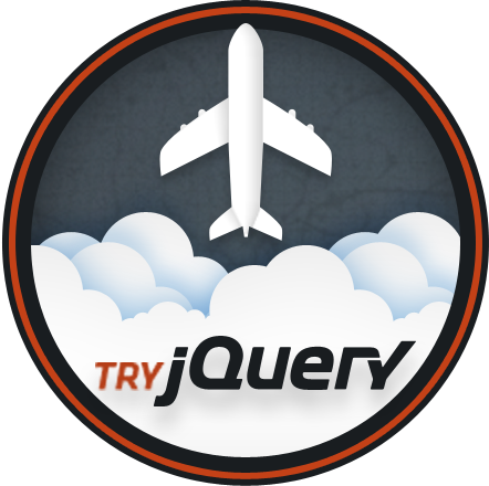Try jQuery Course Badge