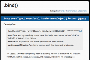 jQuery API Entry